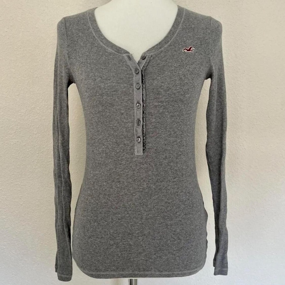 *SOLD* Hollister Long Sleeved Henley